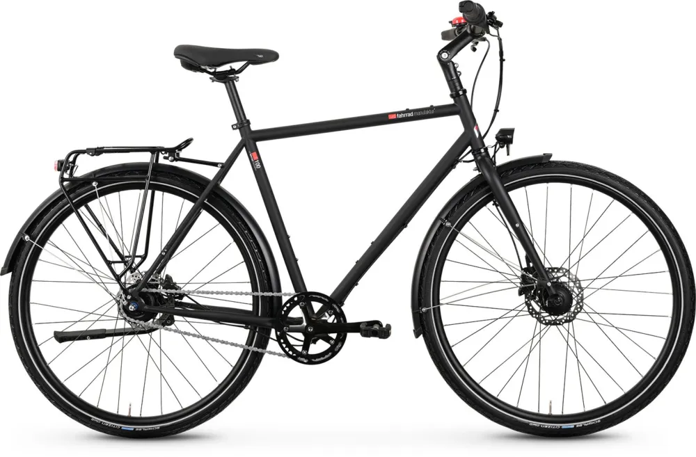 Preiswert VSF Fahrradmanufaktur T-100 - 28 Zoll - Diamant - 2026 - ebony matt - Größe 62 CM