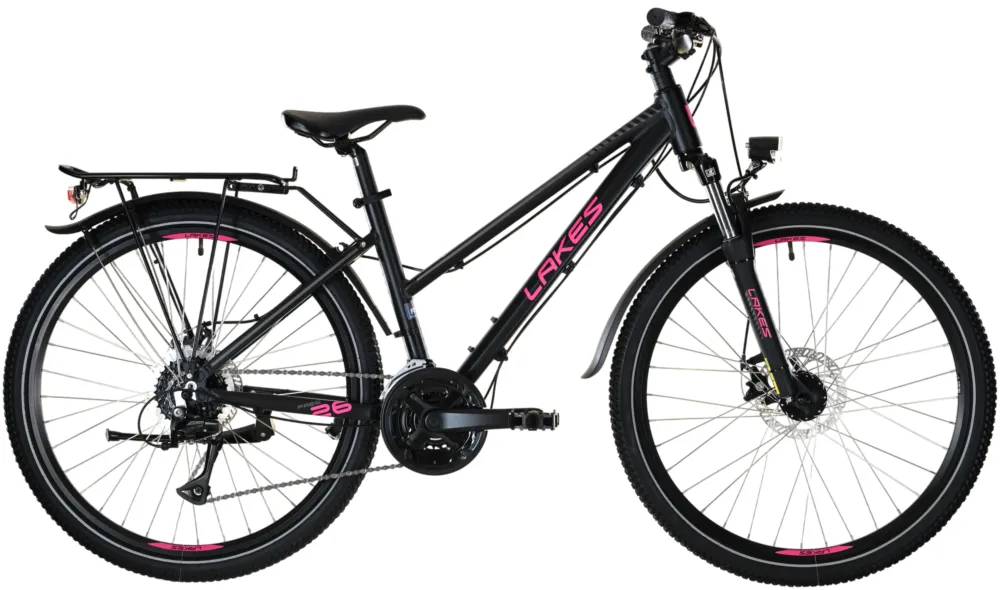 Lakes Free 26 MD Girl - 26 Zoll - Trapez - 2026 - black/anthracite/neon purple - Größe 50 CM Neue Ware
