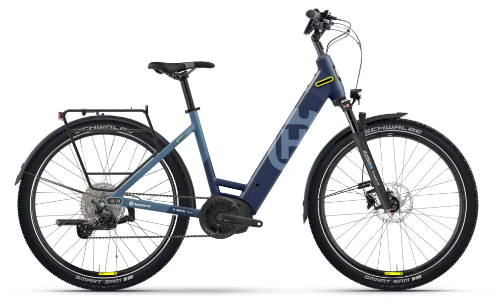 Husqvarna Crosser 2 - 625 Wh - 27,5 Zoll - Tiefeinsteiger - dark blue / light blue - Größe 46 CM Bestpreis