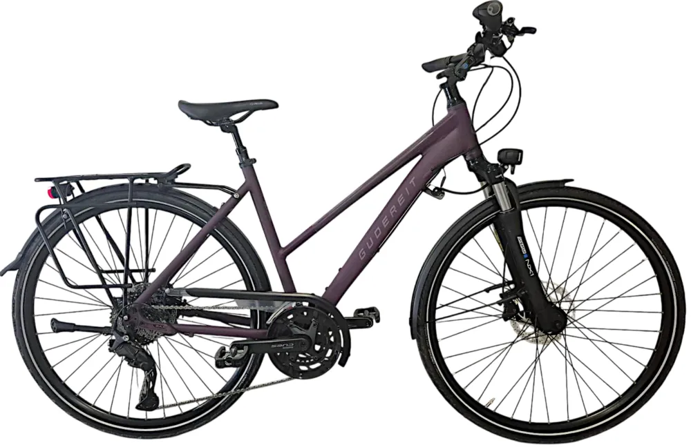 Direktkauf Gudereit LC-70 Evo - 28 Zoll - Trapez - 2026 - violett matt - Größe 50 CM