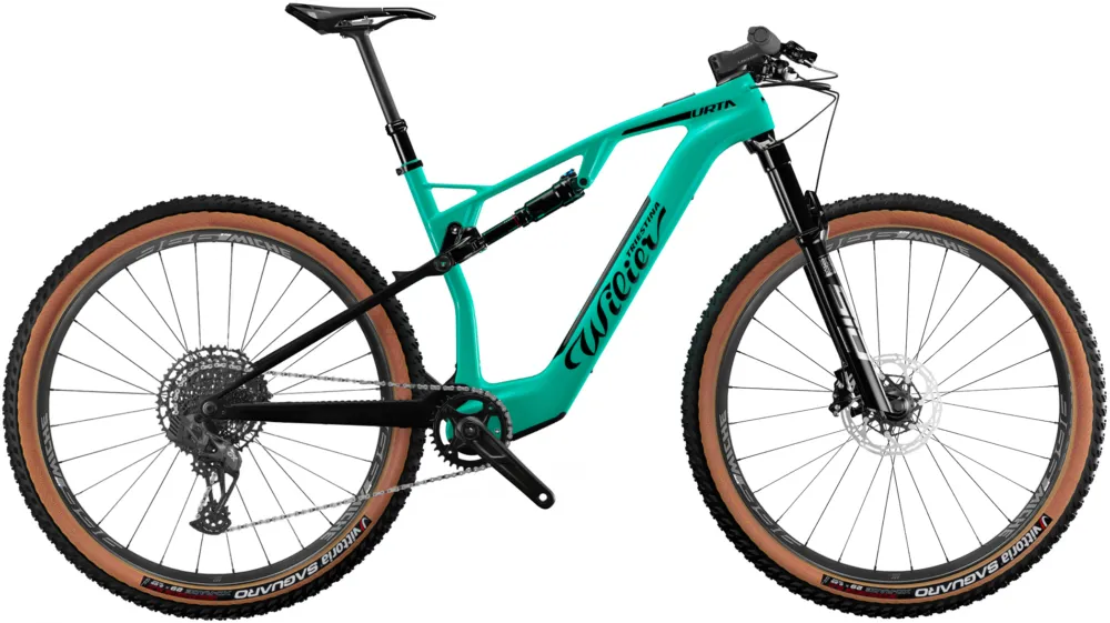 Preisknaller Wilier Urta Hybrid - GX AXS - 966 - SID - 430 Wh - 29 Zoll - Fully - U8 - Aquamarine; glossy - Größe XL