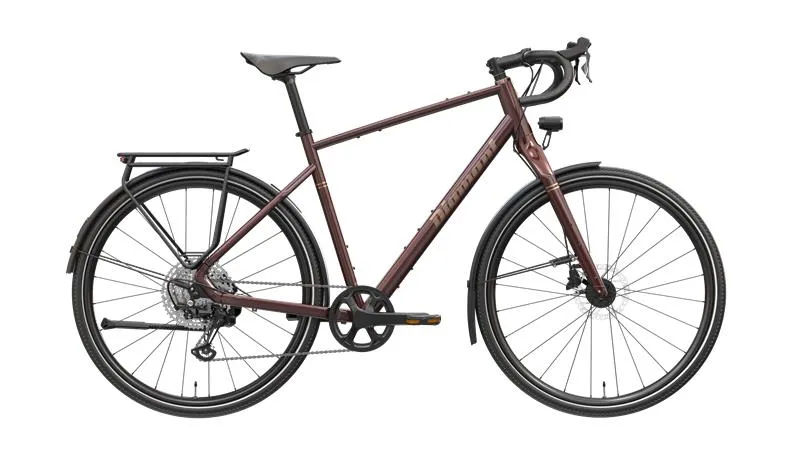 Diamant Nhoma Plus - 28 Zoll - Diamant - 2026 - Schwarzkirsch Metallic - Größe M Echt