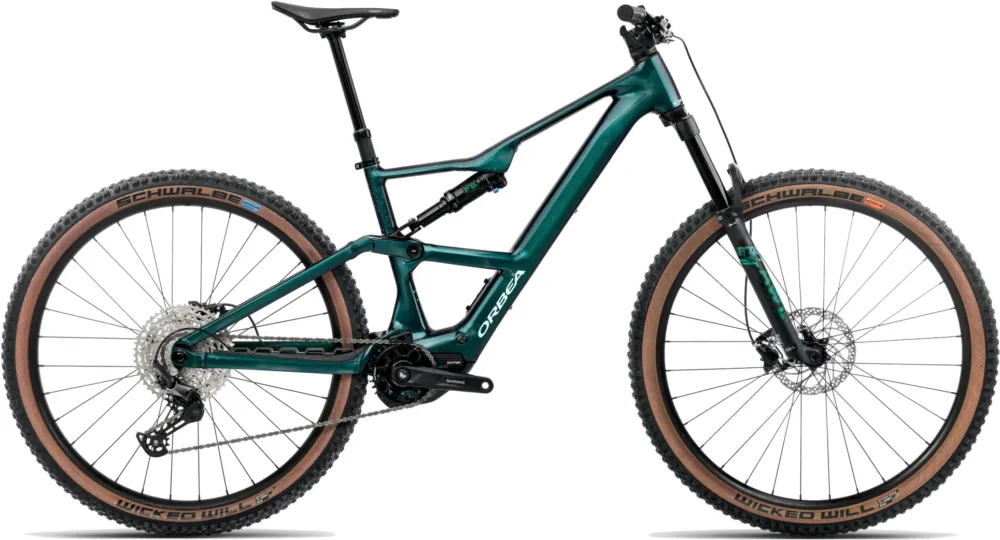 Orbea Rise SL H30 - 540 Wh - 29 Zoll - Fully - Escape Green - Splash Ice Green (Gloss) - Größe M Neu Im Sortiment