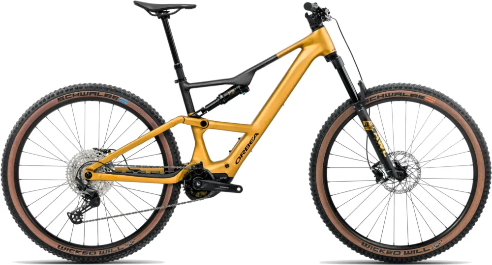 Neue Kollektion Orbea Rise SL H30 - 540 Wh - 29 Zoll - Fully - Bumblebee Yellow - Black (Matt) - Größe XL