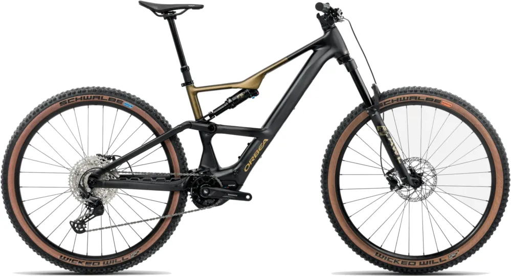 Orbea Rise SL H30 - 540 Wh - 29 Zoll - Fully - Diamond Black - Splash Olive Green (Matt) - Größe XL Preiswert