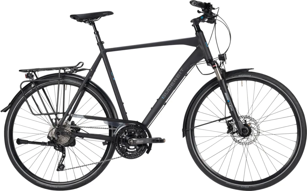 Gudereit LC-70 evo - 28 Zoll - Diamant - Schwarz matt - Größe 48 CM Preis Gesenkt
