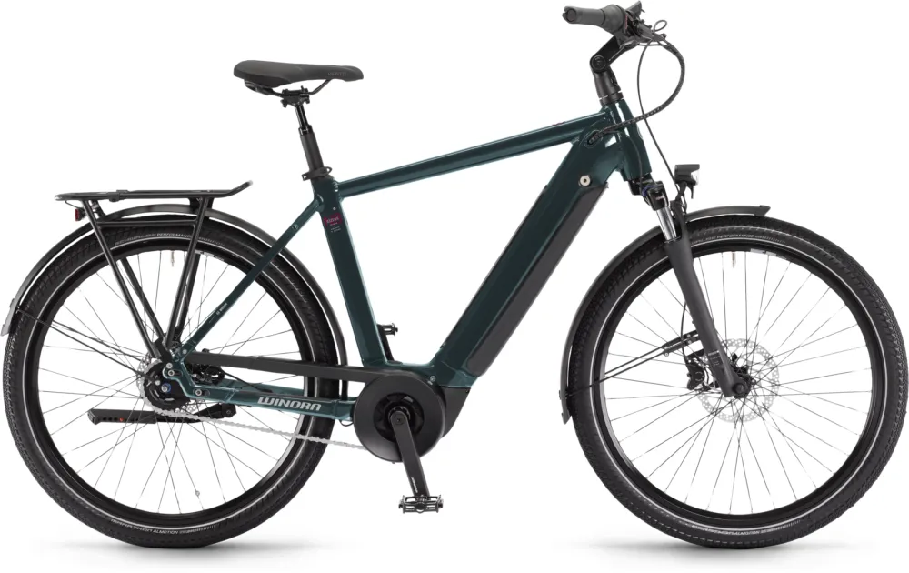 Winora Sinus N8f - 500 Wh - 27,5 Zoll - Diamant - petrol - Größe 56 CM Beliebt