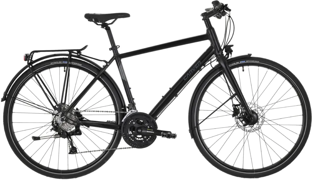 Carver Uniq Zwei - 28 Zoll - Diamant - blackdark greygrey - Größe 55 CM Schneller Versand