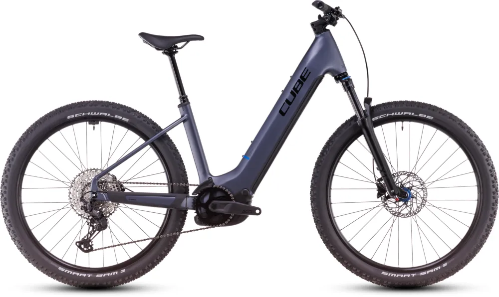 Kostenfreie Lieferung Cube Reaction Hybrid Pro 600 - 600 Wh - 27,5 Zoll - Tiefeinsteiger - metallicgrey´n´black - Größe S