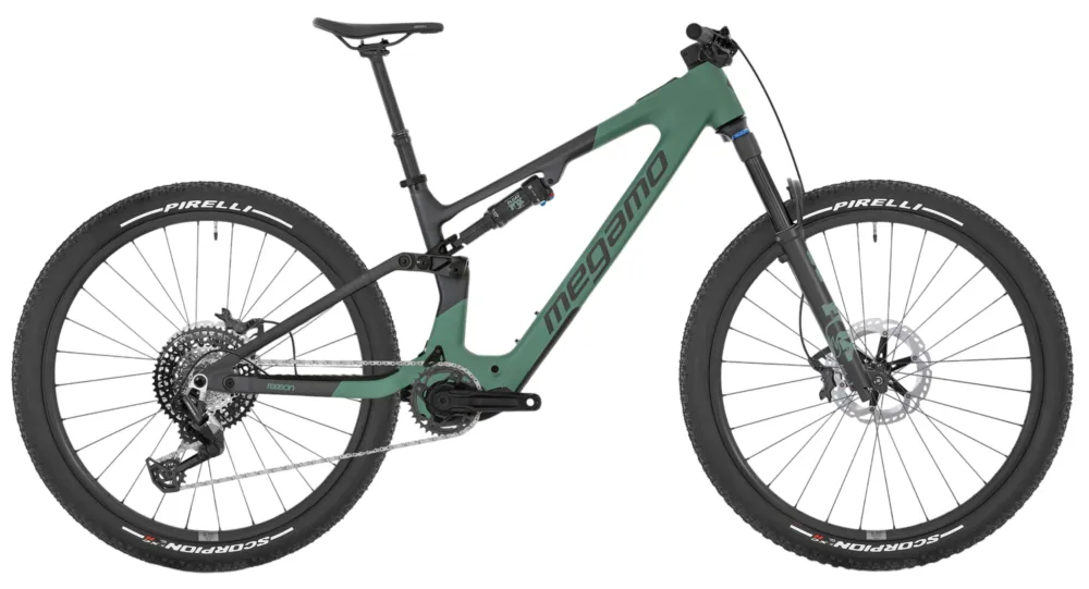 Megamo Reason AIR AL 09 - 800 Wh - 29 Zoll - Fully - green - Größe L Expressversand