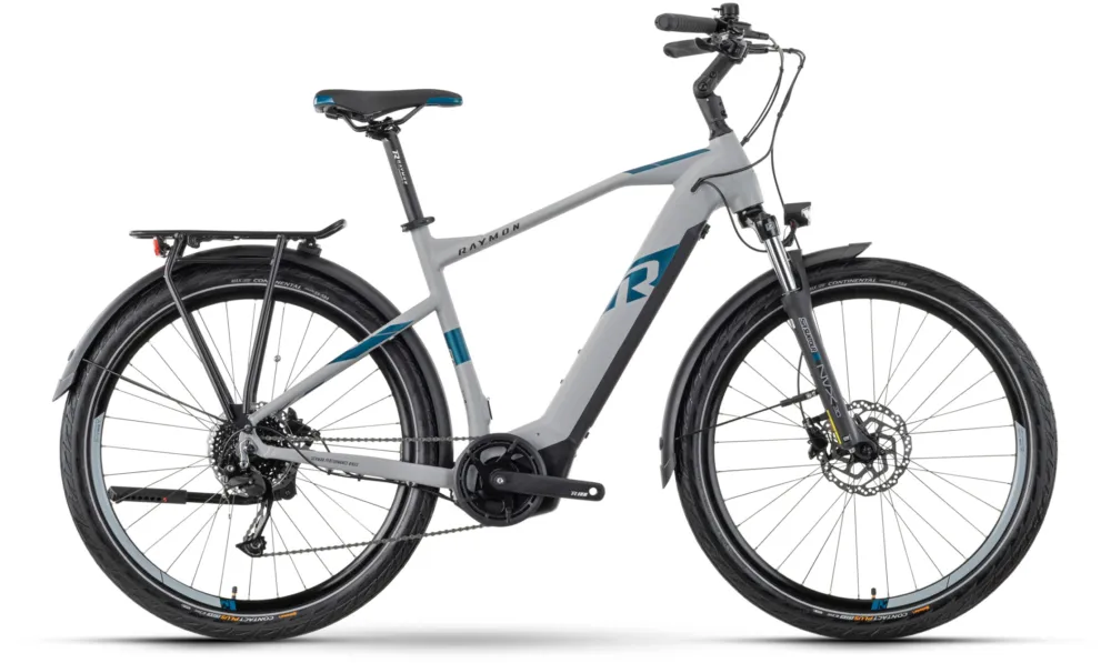 Raymon TourRay E 5.0 - 500 Wh - 27,5 Zoll - Diamant - grey/black/space blue - Größe 60 CM Kostenloser Rückversand