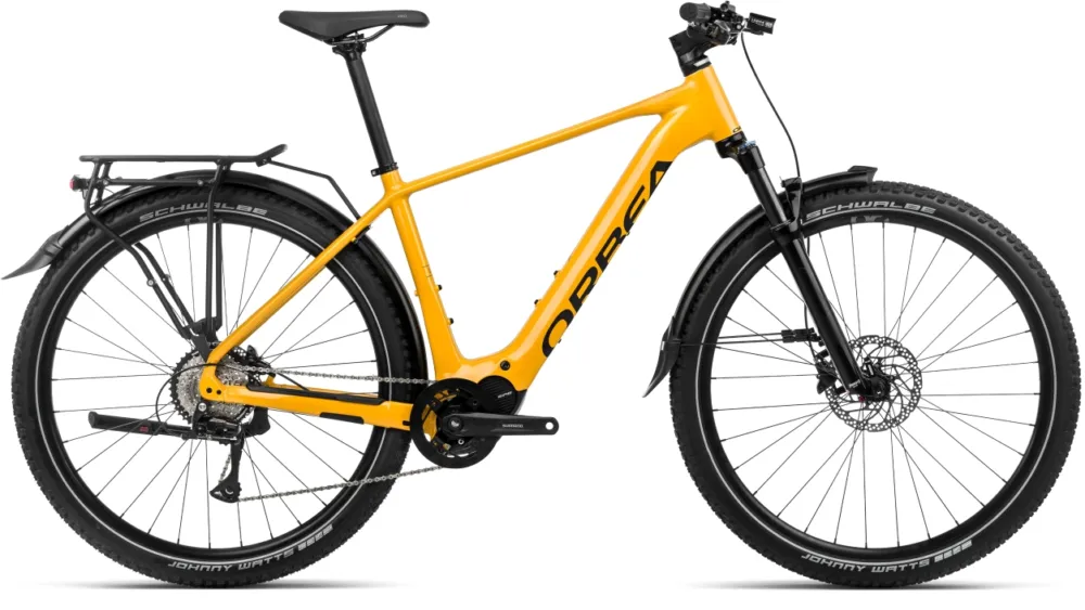 Orbea Kemen SUV 40 - 540 Wh - 29 Zoll - Diamant - Mango (Gloss) - Black (Matt) - Größe XL Gratis Versand
