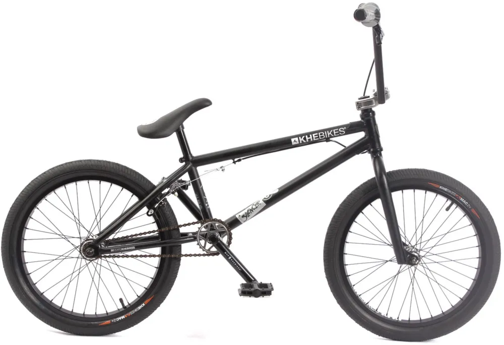KHE Silencer LT - 20 Zoll - BMX - Matt Black - Größe 20 ZOLL Neu Im Sortiment