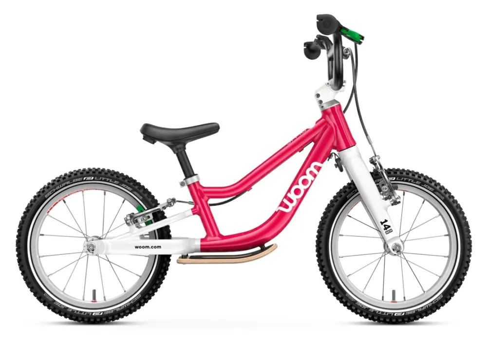 Garantierte Lieferung Woom GO 1+ - 14 Zoll - 2026 - hot pink - Größe One Size