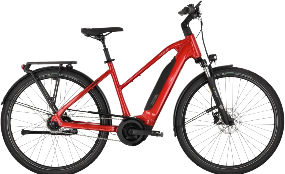 Carver Tour E.420 - 545 Wh - 28 Zoll - Trapez - 2026 - red/anthracite/orange - Größe 45 CM Wochenendangebot