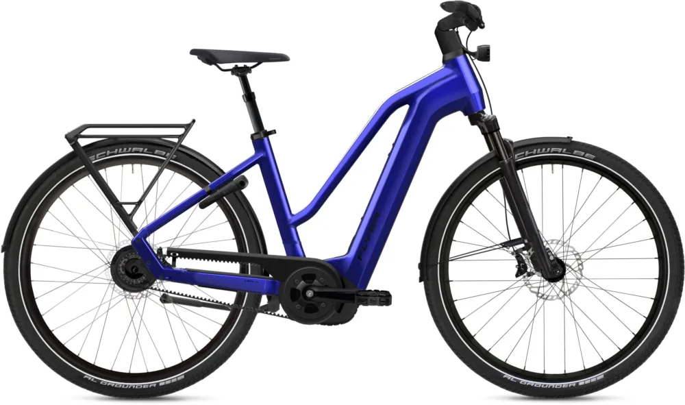 Flyer G1 Gotour 7.23 - 750 Wh - 28 Zoll - Trapez - 2026 - Enzian Blue Gloss - Größe L Schneller Versand