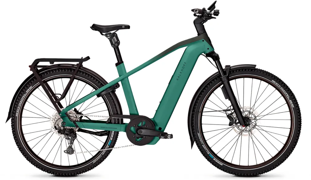 Kostenloser Rückversand Kalkhoff Entice 5 Excite + ABS - 800 Wh - 29 Zoll - Diamant - 2026 - mineralgreen / huntsmengreen matt - Größe L