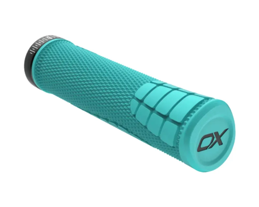 SQlab 70X 2.0 Pro - Ergonomische MTB/Downhill Griffe | turquoise M Kostenfreie Lieferung
