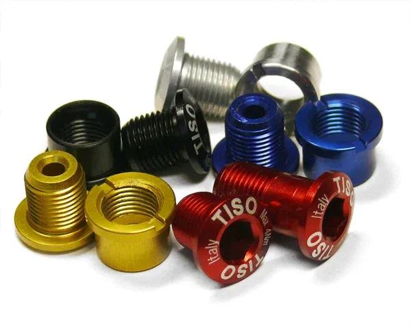Sofort Bestellen Kettenblattschrauben Campagnolo Record Blau