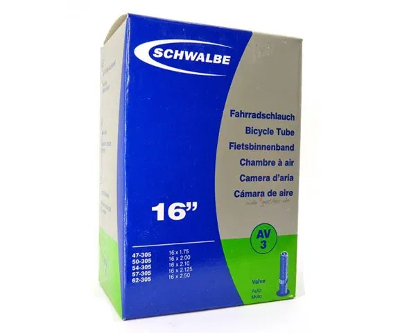 Sonderaktion Schlauch 16 Zoll AV 3 - 16x1.5-2.50 Zoll 47/62-305 - 40 mm Autoventil