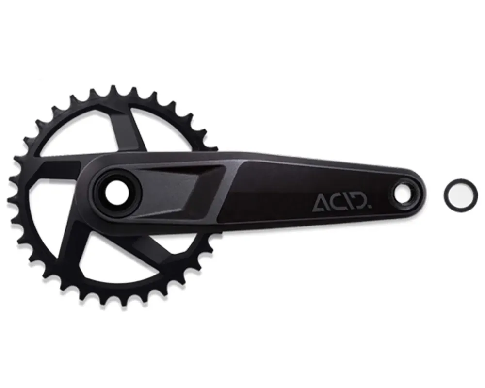 Preisknaller Acid Kurbelgarnitur MTB Pro 32T CL 53mm | black 170 mm