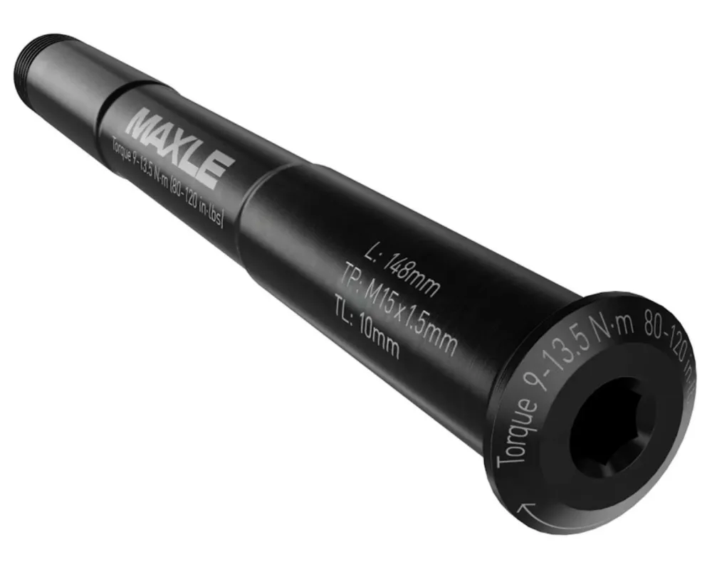 Begrenztes Angebot RockShox Steckachse MAXLE Stealth vorne 110mm MTB | black 15 mm