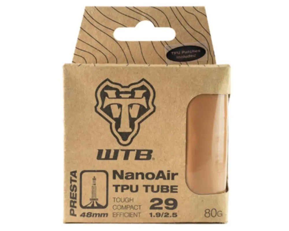 Gratis Versand 29" Schlauch Presta NanoAir TPU | braun 1.90-2.50 Zoll
