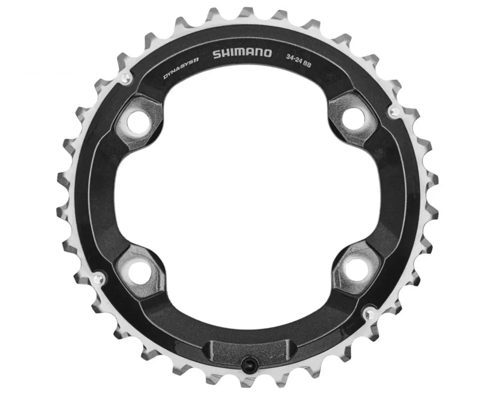 Aktuell Kettenblatt DEORE XT FC-M8000 2-fach 96 mm Lochkreis 38 Zähne