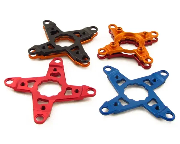 MTB Spider für XC666 und Tune Smart Food Kurbel Rot 2-fach - 120 | 80 mm Saisonangebot