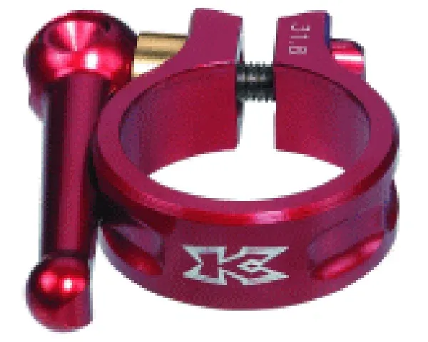Sichere Zahlung QR Pro MTB Sattelklemme 34,9 mm Schwarz