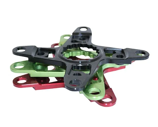 MTB Spider für Cannondale Hollowgram | 120 mm Lochkreis Rot Must-Have