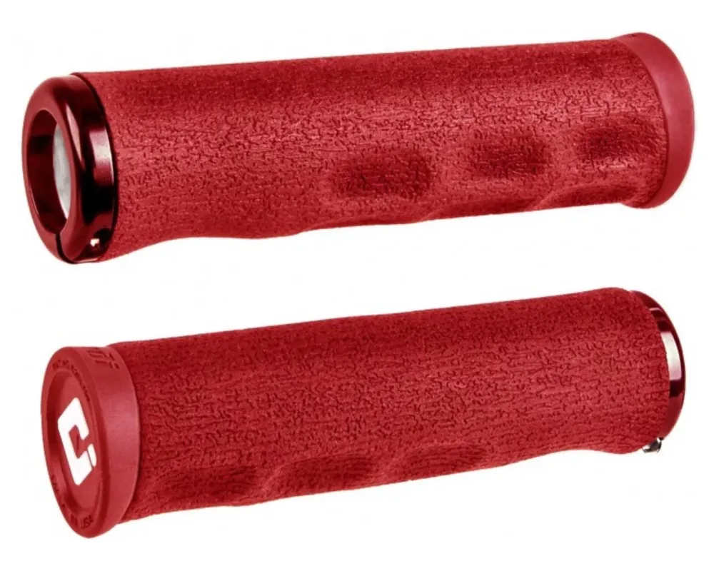 Zertifiziert F-1 Series MTB Griffe Dread Lock Lock-On 2.1 | red