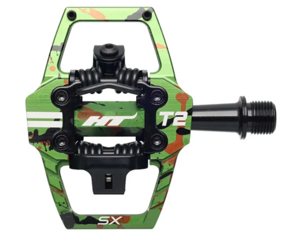 Enduro/eMTB/Gravel Klick-Pedale T2 | green camo Sonderaktion