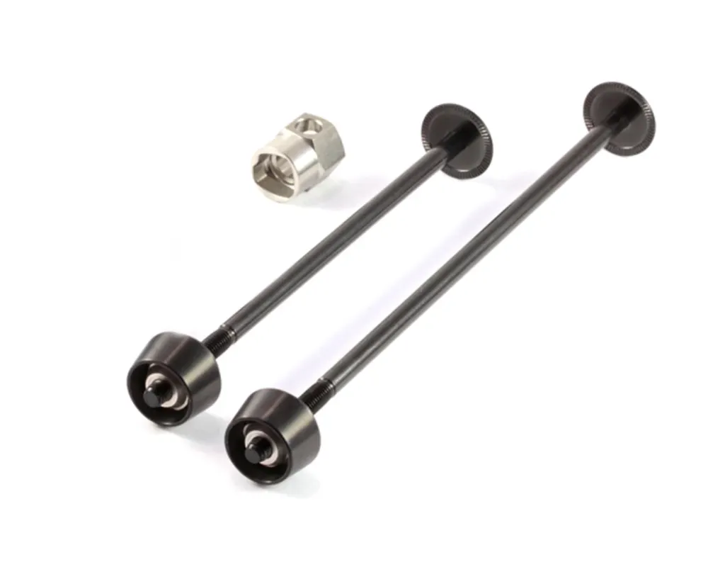 Set 03 Vorderrad + Hinterrad + 1 Pit | black Neu