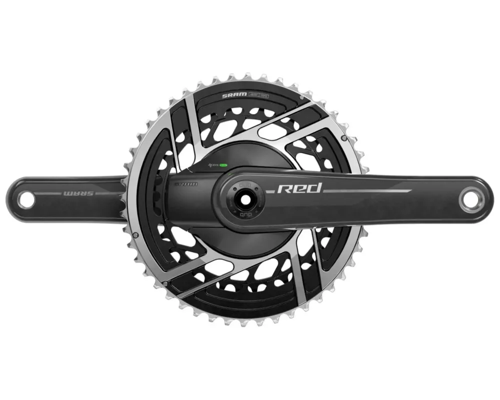 Solange Der Vorrat Reicht Kurbelgarnitur Quarq Red E1 - 2-fach 48-35T | black 172.5 mm