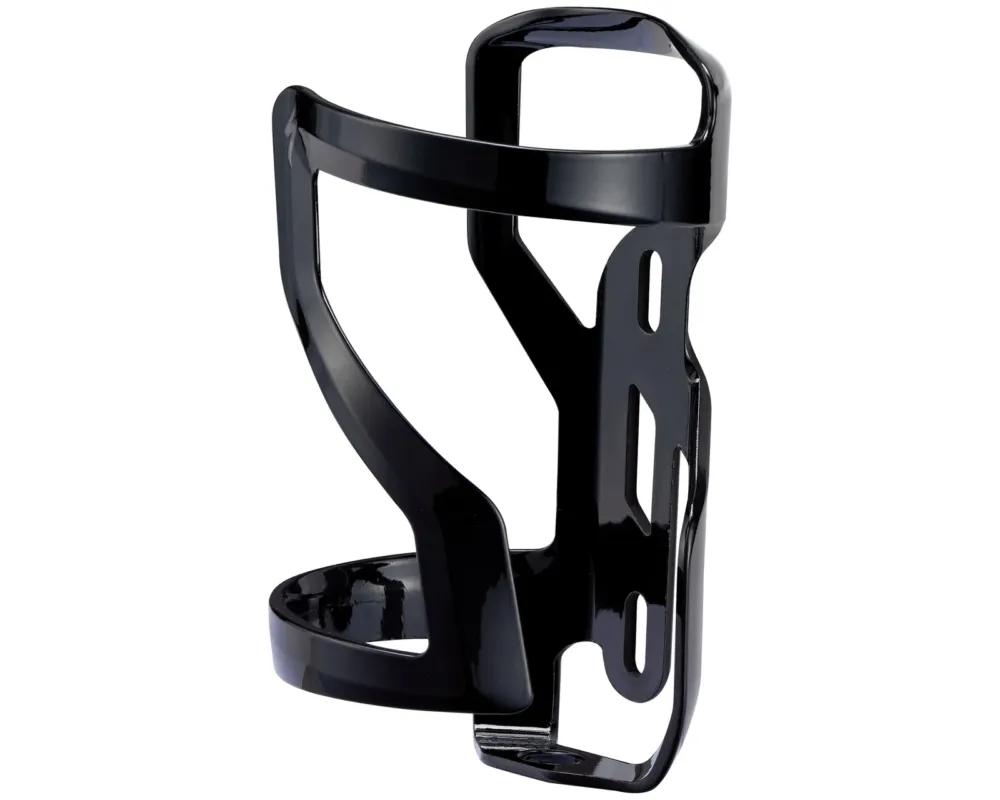 Zee Cage II Links Flaschenhalter | gloss black Sonderaktion