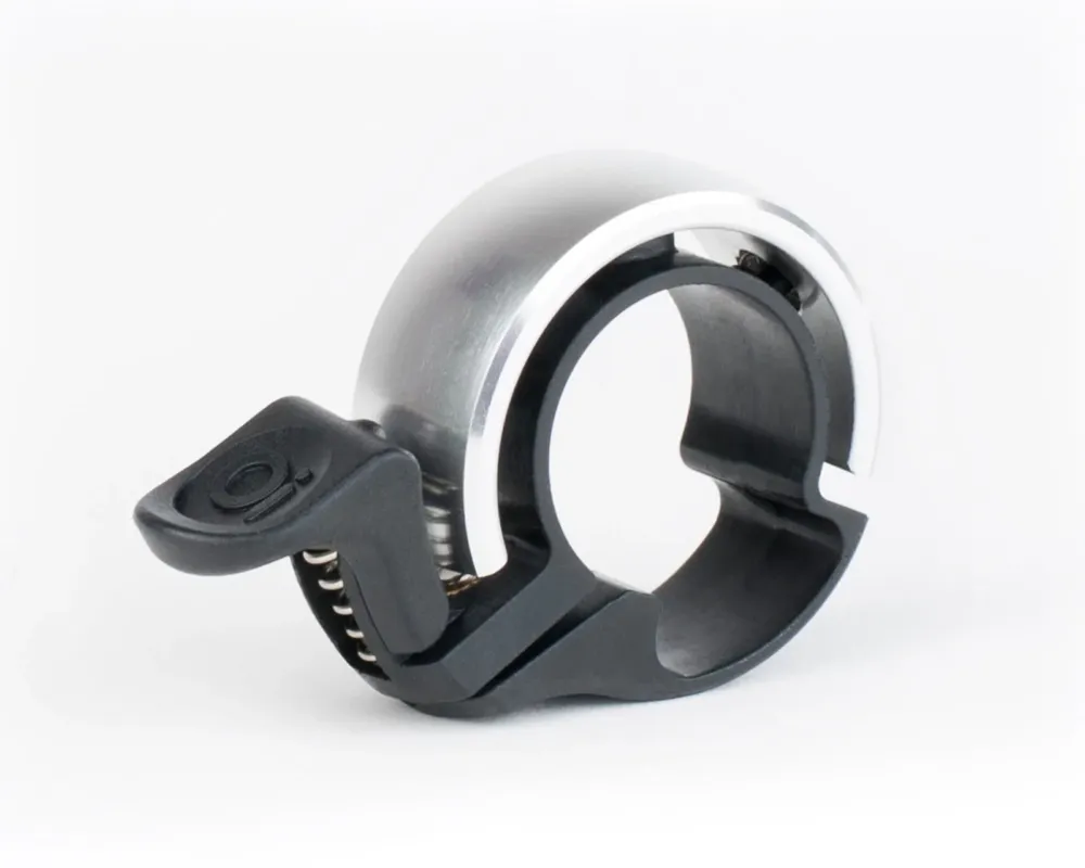 Markenprodukt Oi Classic Fahrradklingel - Small | silver