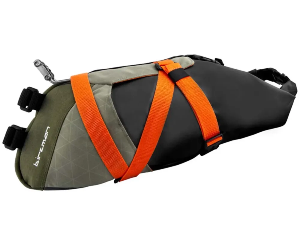 Packman Travel Saddle Pack - 8 Liter waserdichte Satteltasche | olive Abverkauf