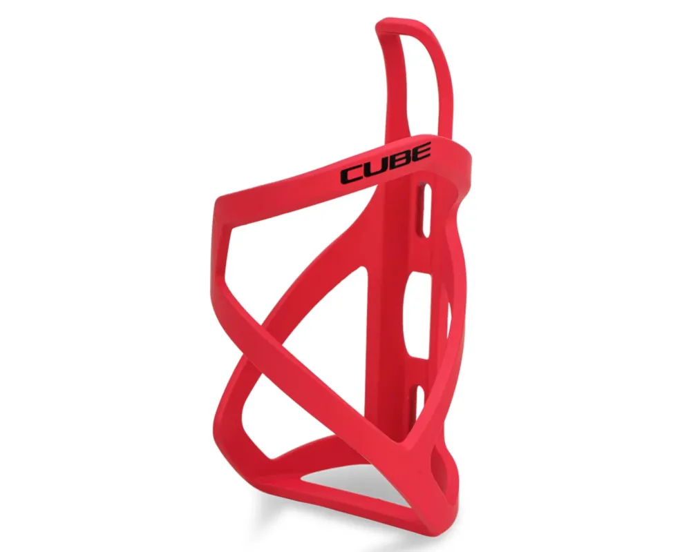 Neue Kollektion Flaschenhalter HPP Left-Hand Sidecage | matt red glossy black