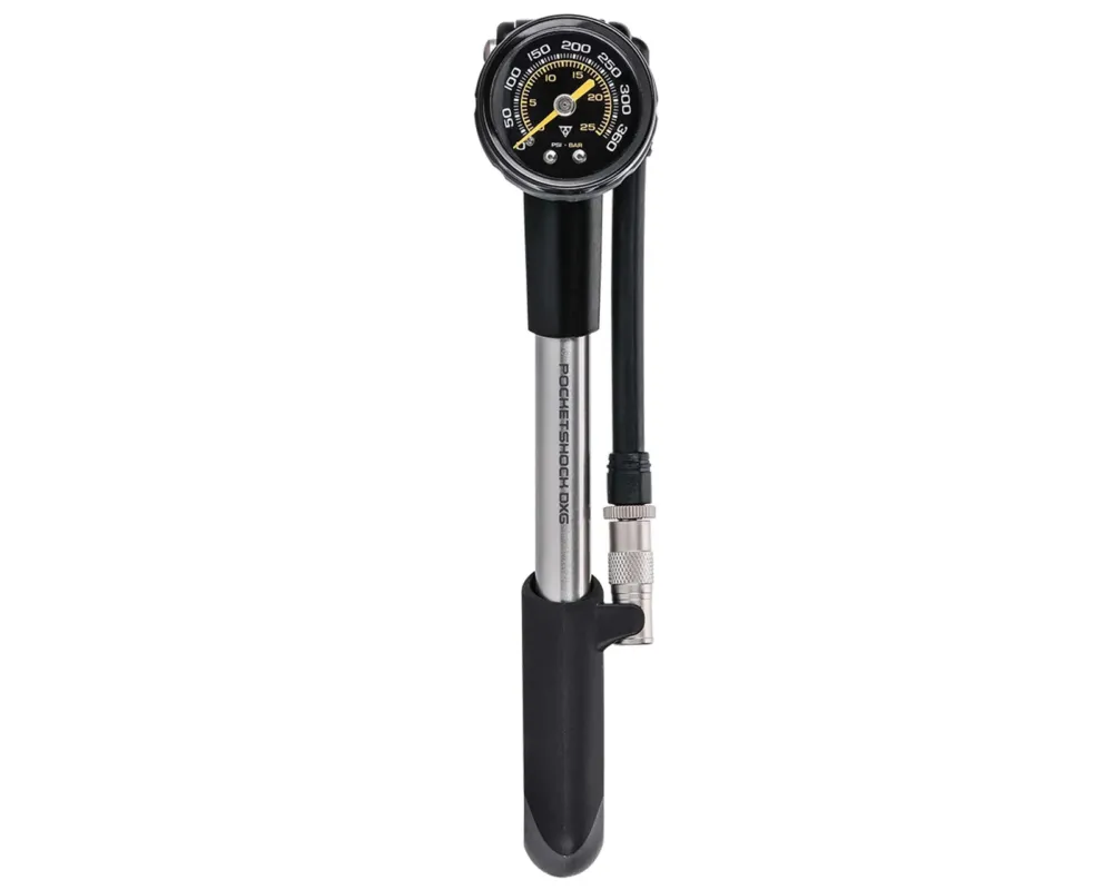 Mega-Angebot Pocket Shock DXG Fahrrad Dämpferpumpe | schwarz-silber