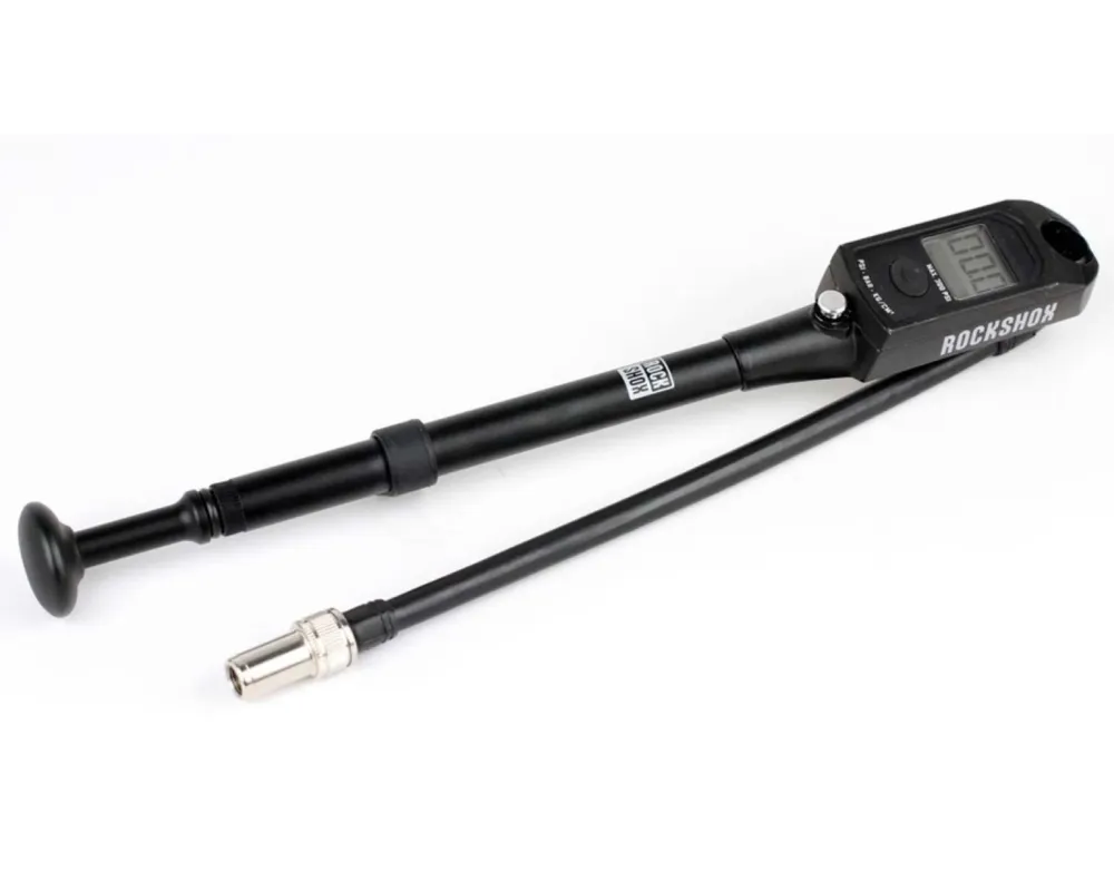 Begrenztes Angebot RockShox Digitale Gabel- und Dämpferpumpe | black
