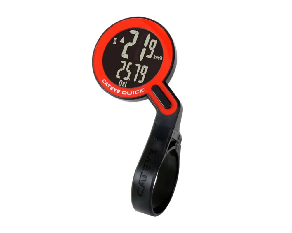 Nur Für Kurze Zeit Fahrradcomputer Quick | red-black