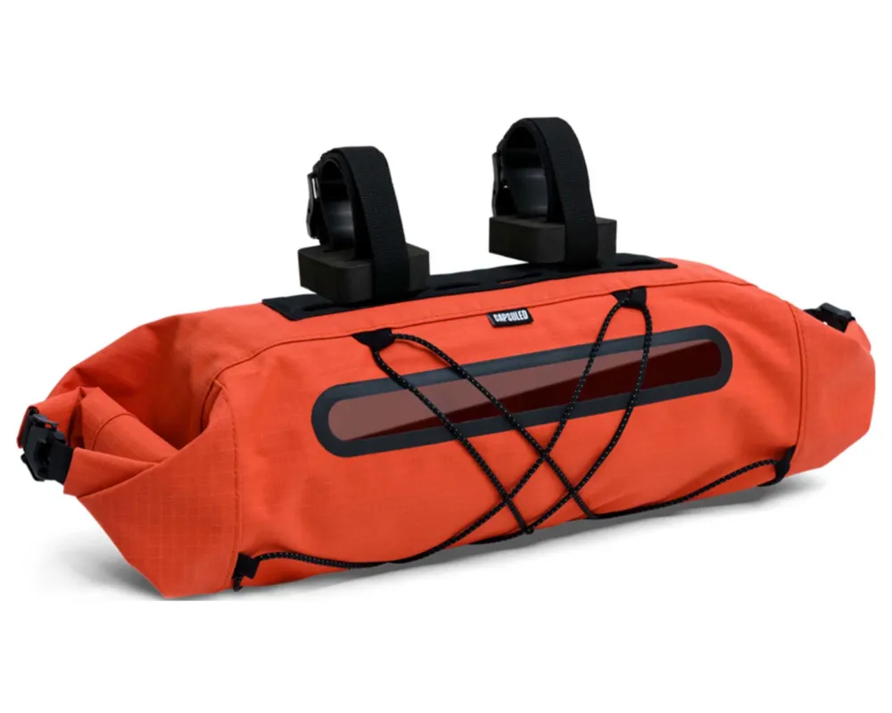 Handlebar Bag - 7 Liter wasserdichte Lenkertasche | orange rust Jetzt Kaufen