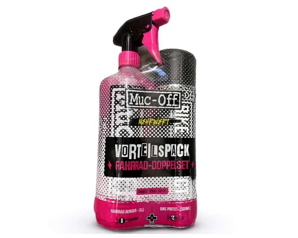 Kostenloser Rückversand Muc Off Fahrrad Vorteilspack (1L Bike Cleaner & 500ml Bike Spray)