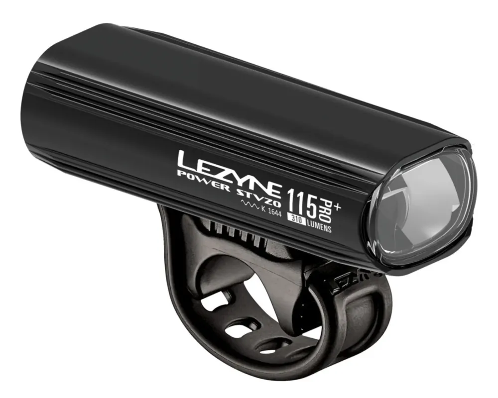 LED Power Pro+ 115 StVZO Akku Vorderlicht | schwarz-glänzend Solange Der Vorrat Reicht
