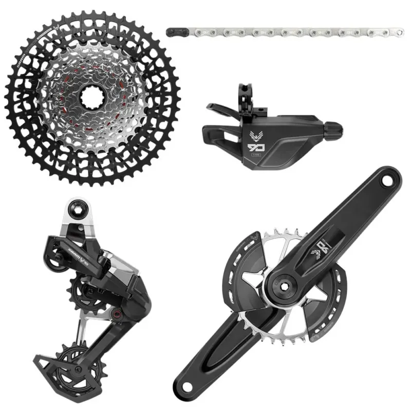 Sram Eagle 90 Fahrradkomponentengruppe - 165 mm 32t Kostenloser Versand