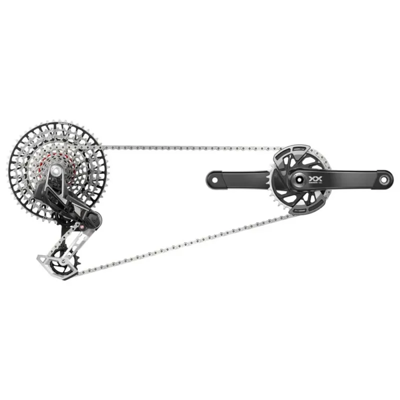 Sram XX AXS Eagle E-MTB 104 LK Fahrradkomponentengruppe - 36t Neuheit