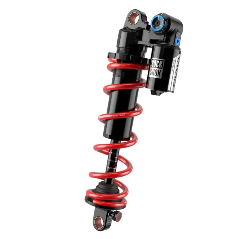 RockShox Vivid Coil Ultimate DH RC2 D1 Trunnion/Standard Stoßdämpfer - 75 mm Kostenfreie Lieferung