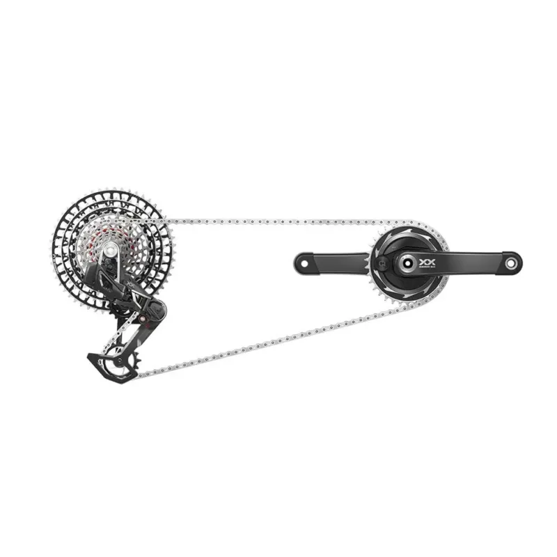 Sram XXSL T-Type Eagle Transmission Powermeter AXS Fahrradkomponentengruppe - 170 mm 34t Kostenloser Rückversand