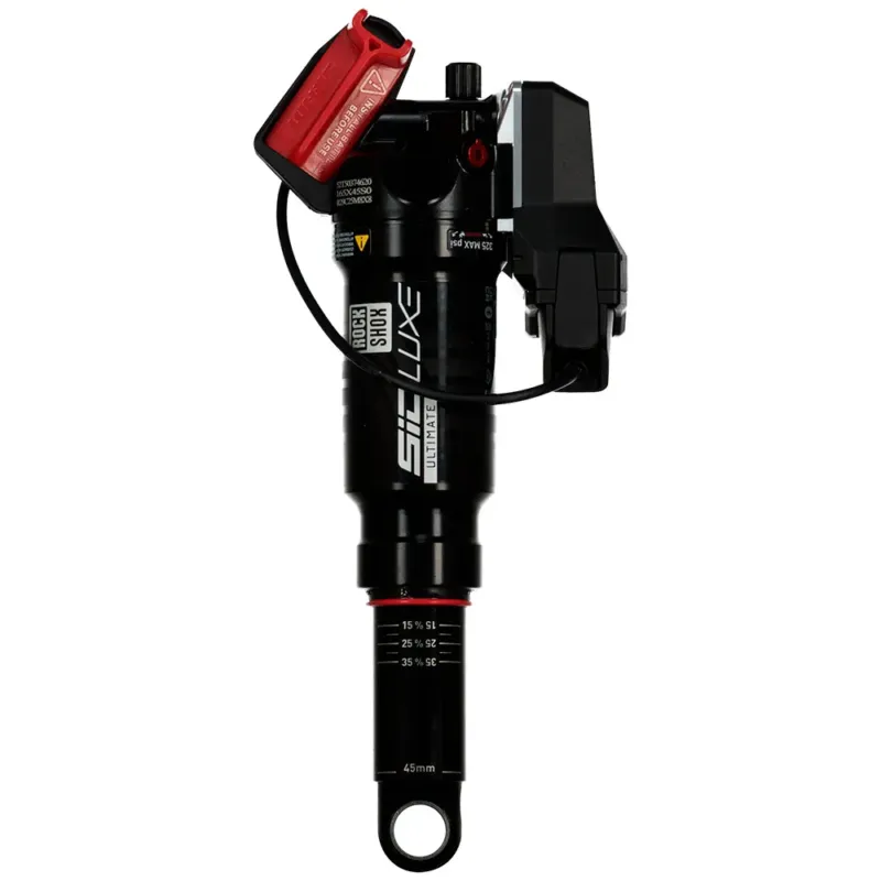 RockShox SID Luxe Ultimate Flight Attendant SoloAir 1Token Reb29/Comp25 Trunnion/Standard Scott Spark ST22+/RC24+ Stoßdämpfer - 45 mm Top-Angebot
